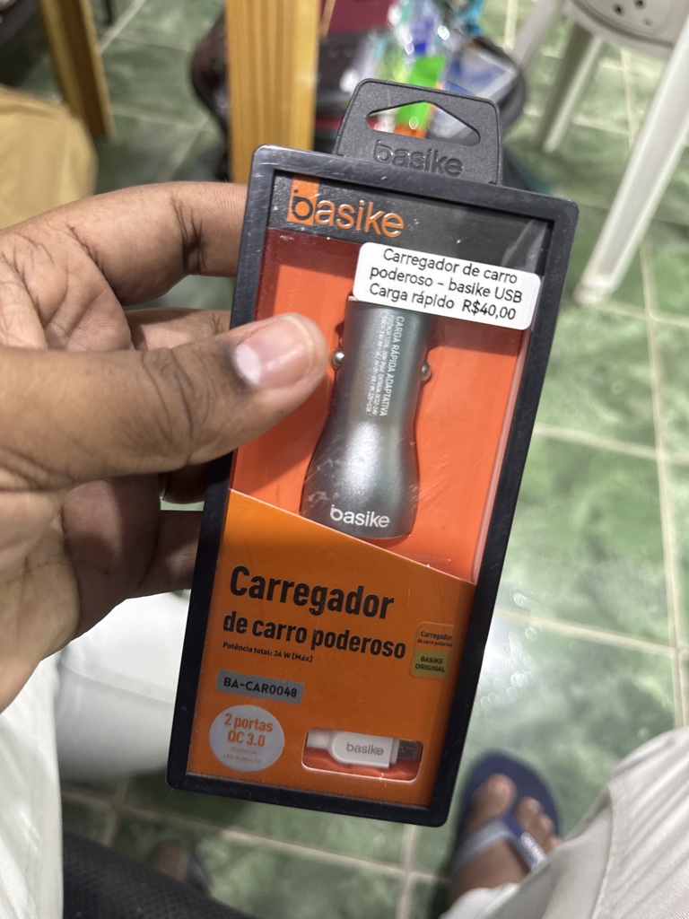 Carregador Veicular BA-CAR0048
