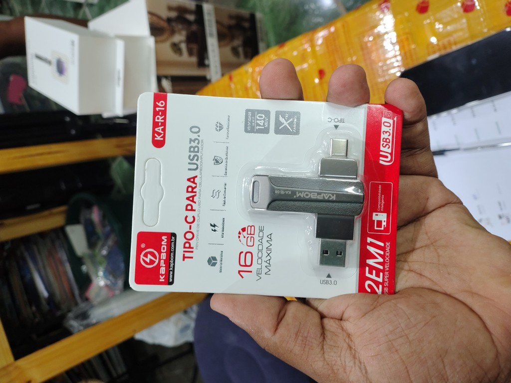 Pen Driver 2em1 Tipo C KA-R16