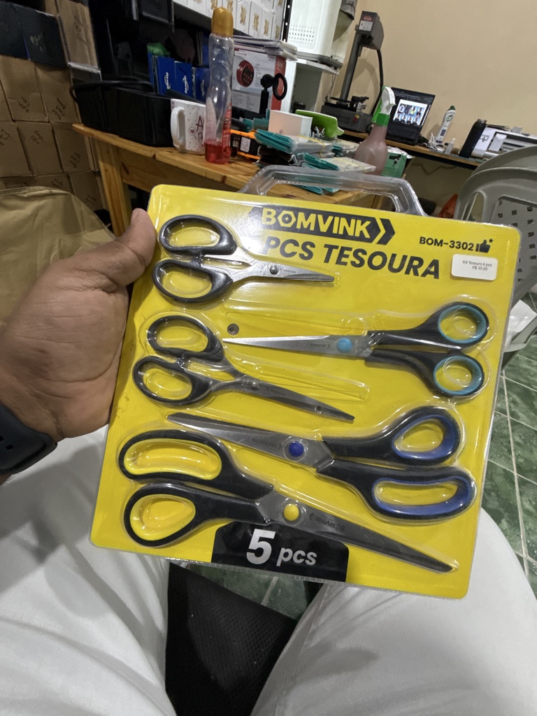 Kit Tesouras BOM-3302