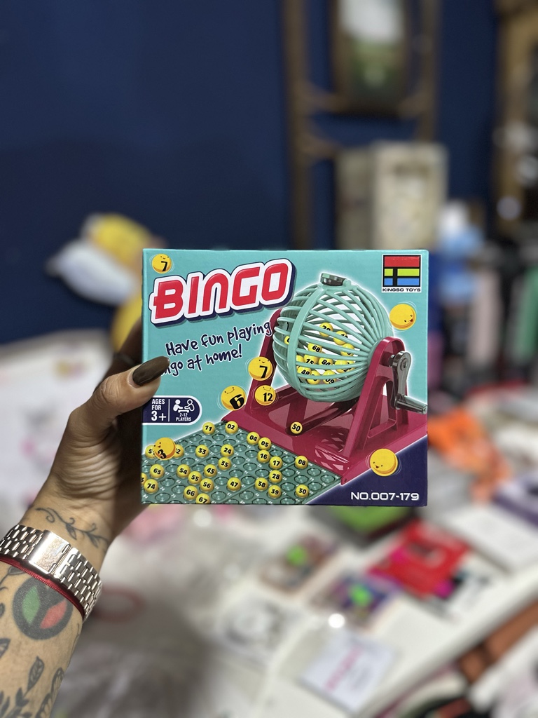 Bingo infantil verde