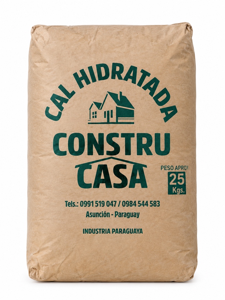 CAL HIDRATADA CONSTRUCASA 25KG
