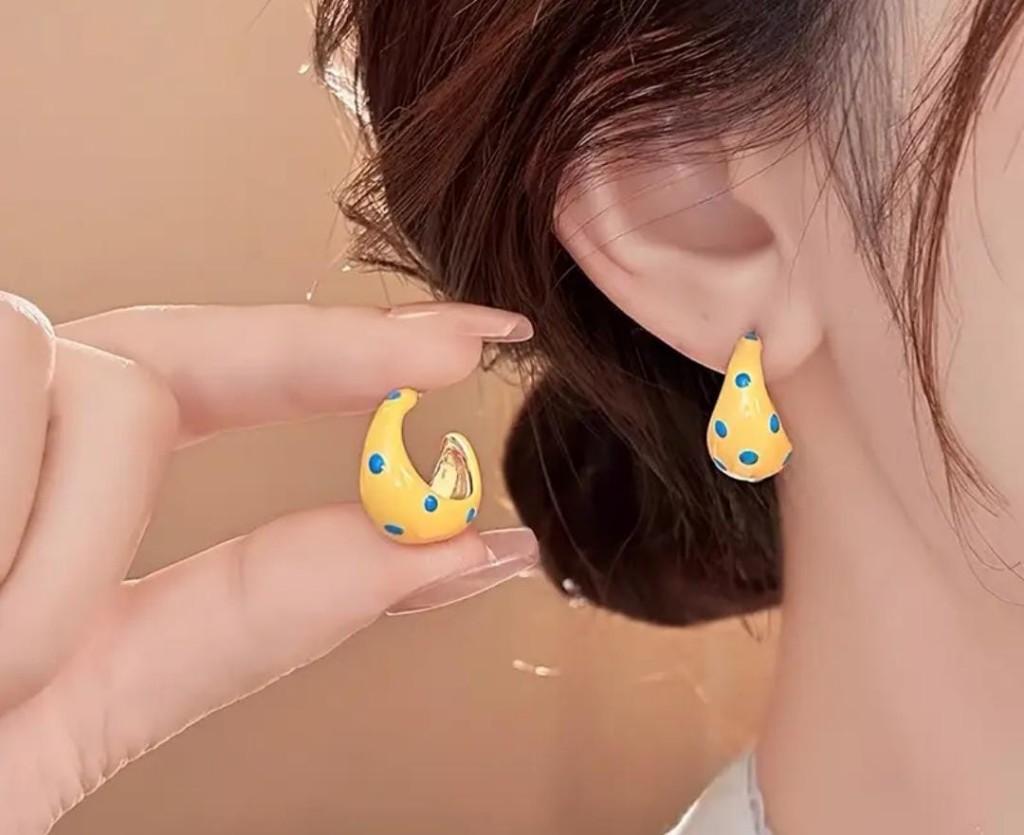 Aretes Amarilo
