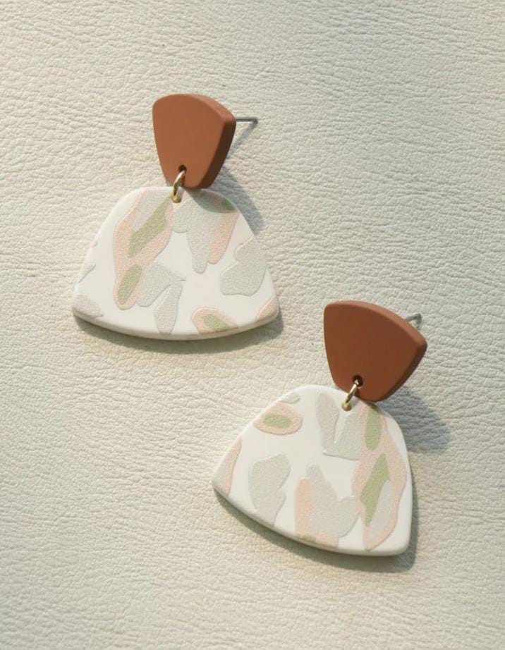 Aretes blanca