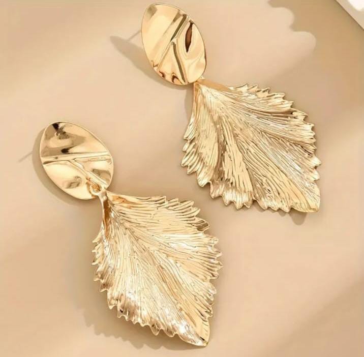 Aretes Hoja