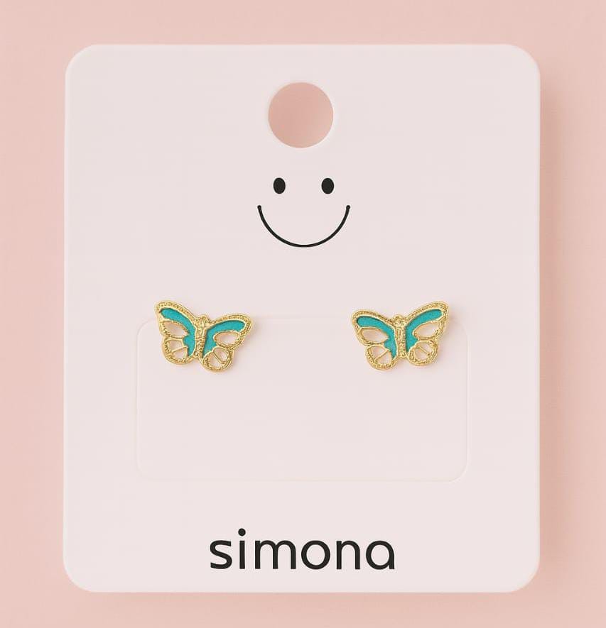 Aretes Mariposa