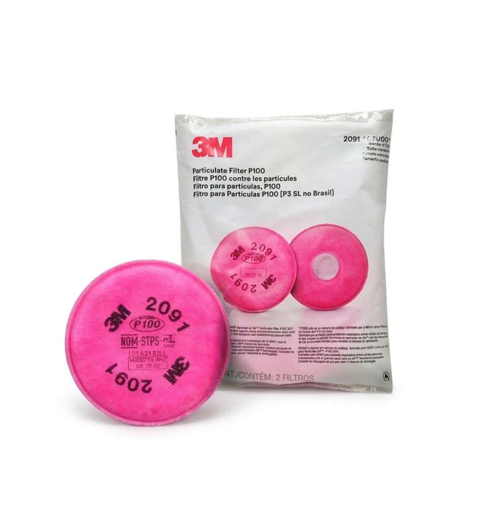 Filtro 3M P100 rosado