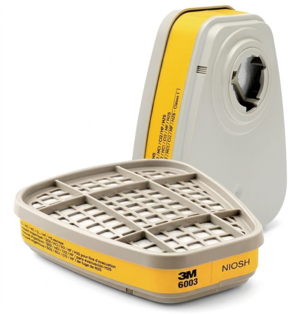 Cartucho 3M 6003 gris amarillo