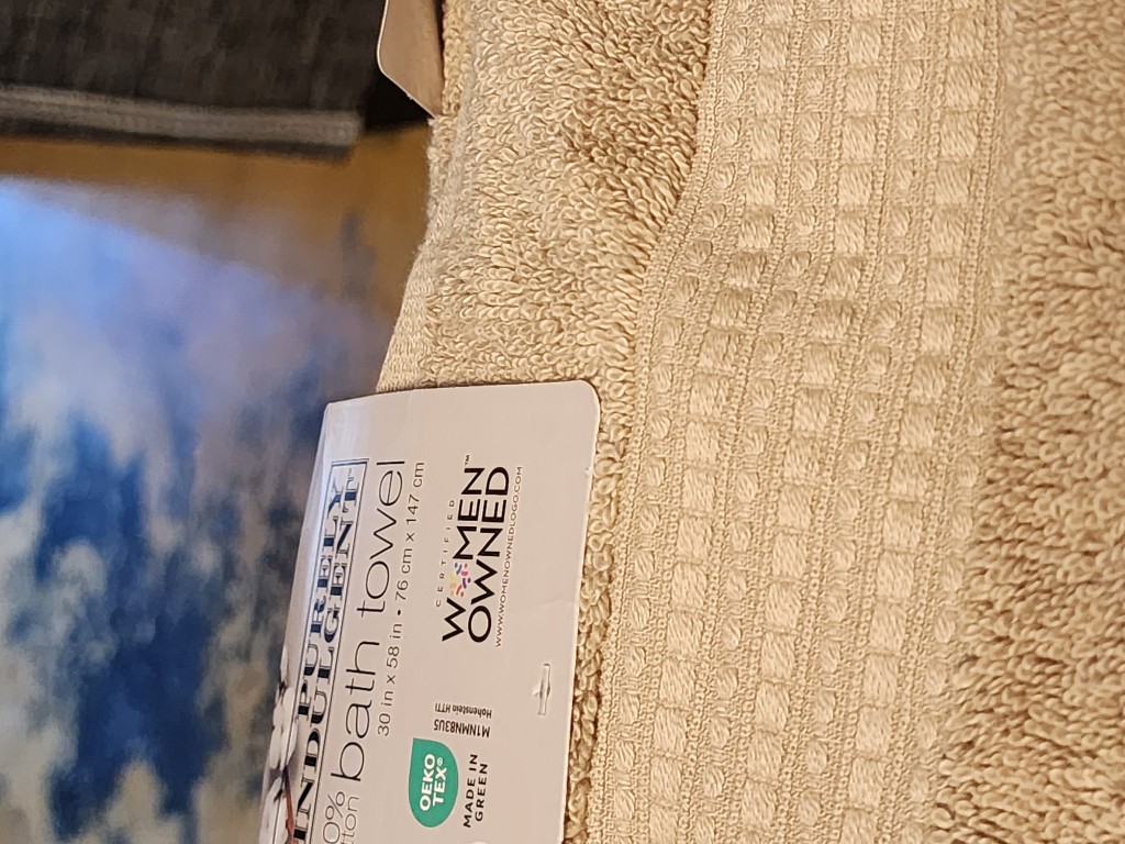 Women Owned toalla baño beige