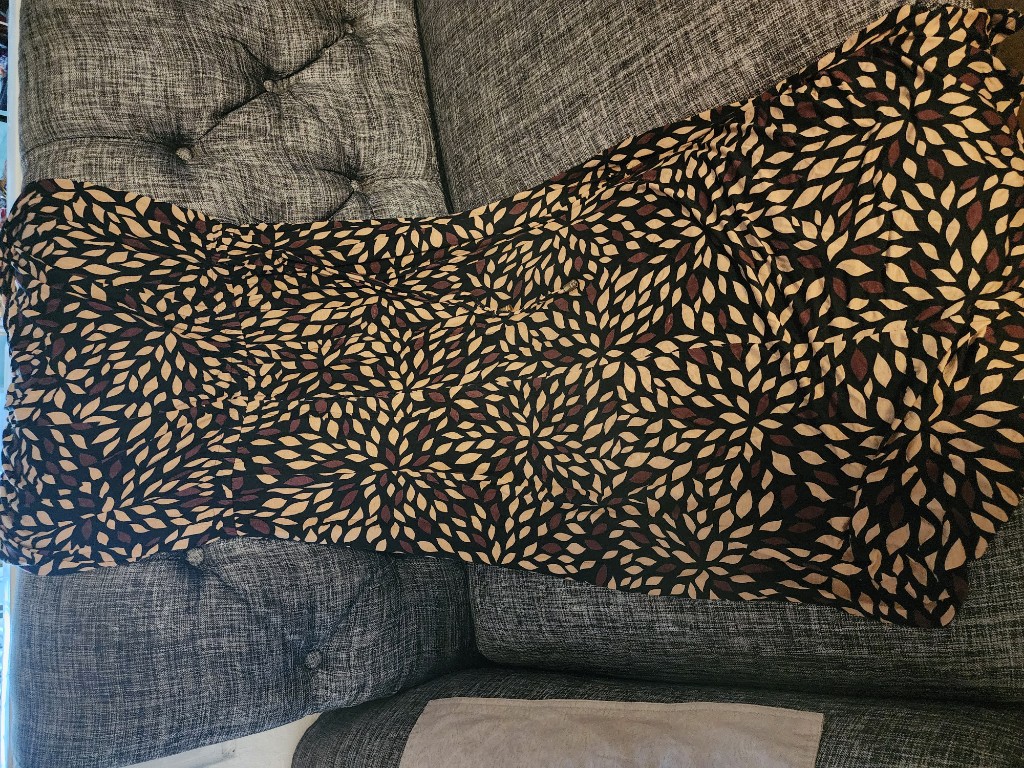 Vestido lascana estampado