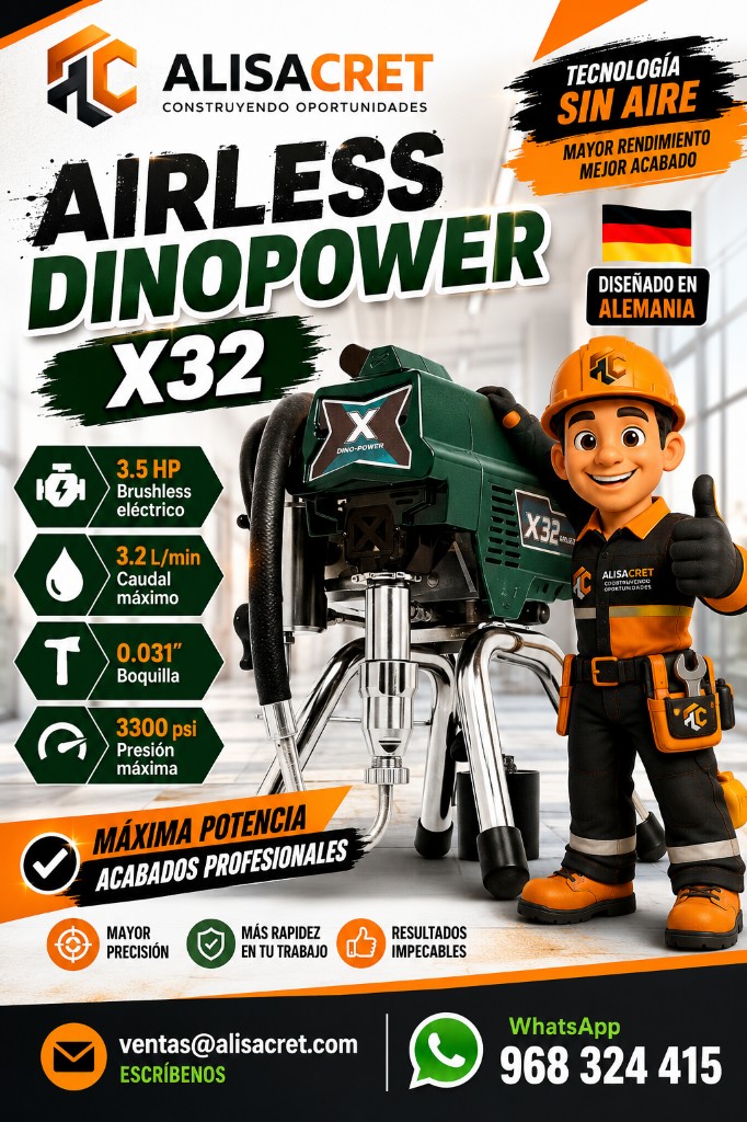 Airless DinoPower X32