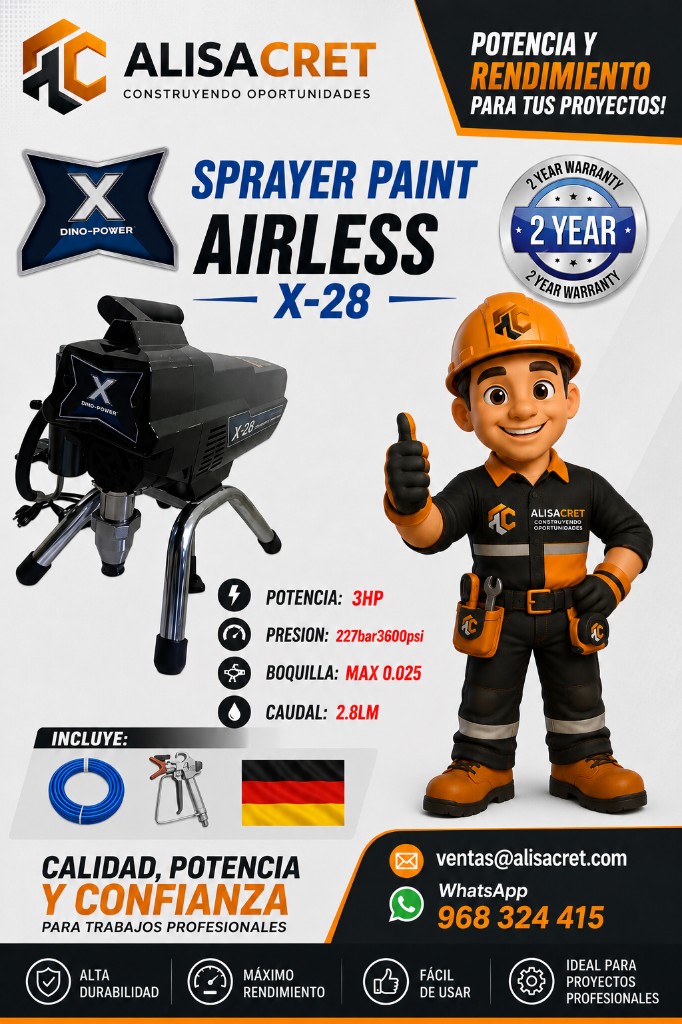 Sprayer Paint Airless X-28 -