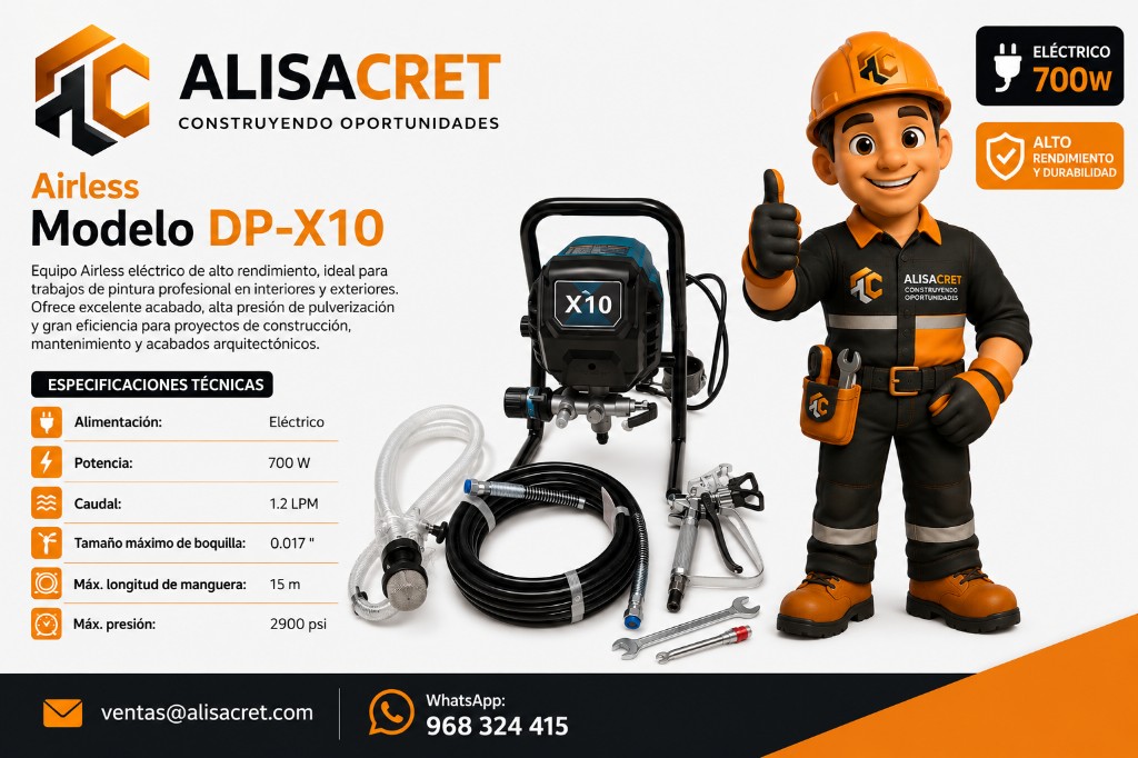 AIRLESS DP-X10 airless