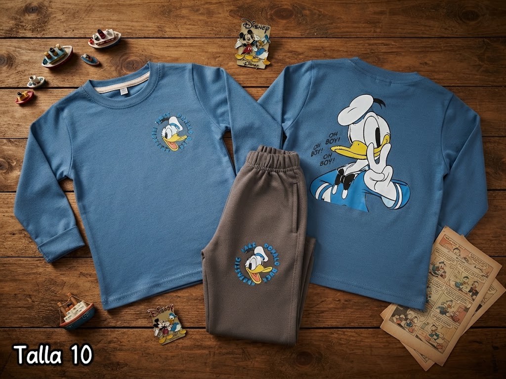 Disney azul conjunto