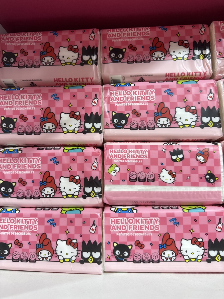 Hello Kitty Tissue rosados