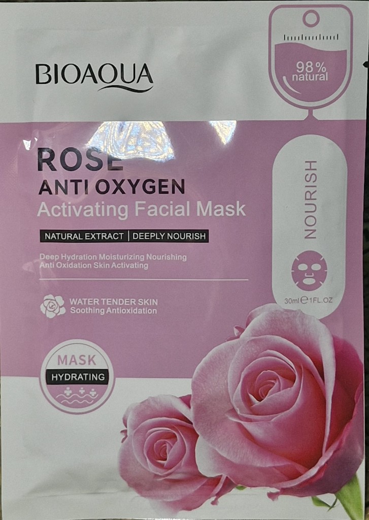 Velo facial Rosa Bioaqua