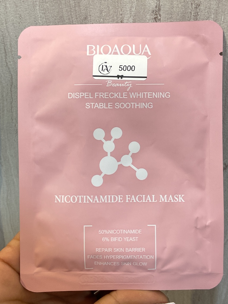Velo facial nicotinamida Bioaqua