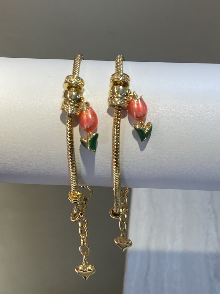 brazalete tulipan