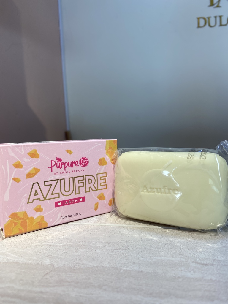 Jabon en barra azufre