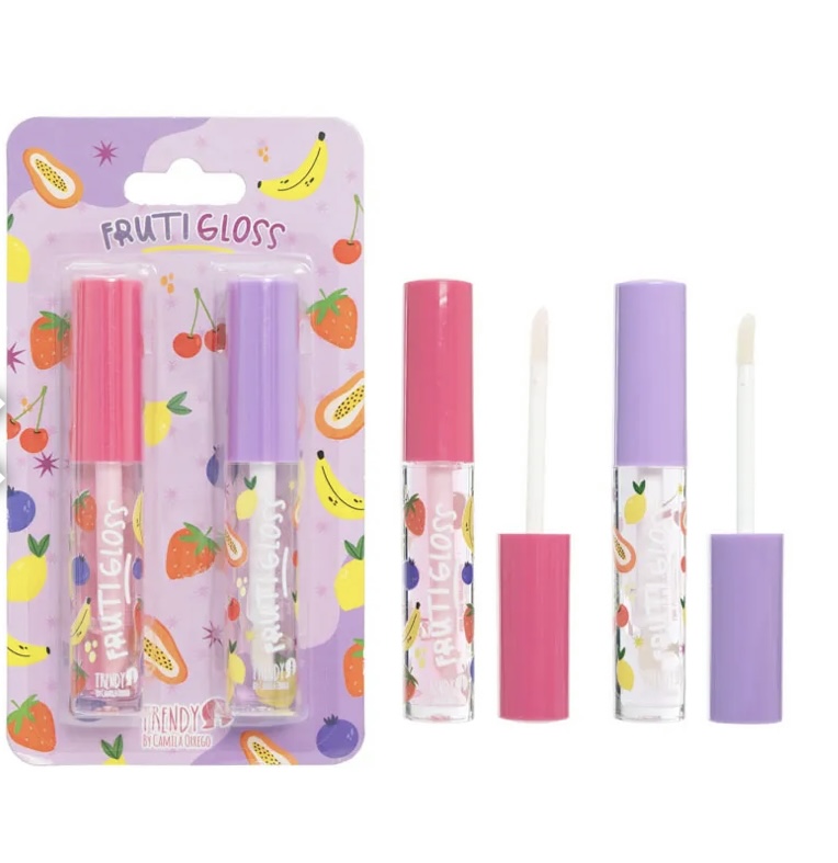 Gloss duo labios frutti trendy