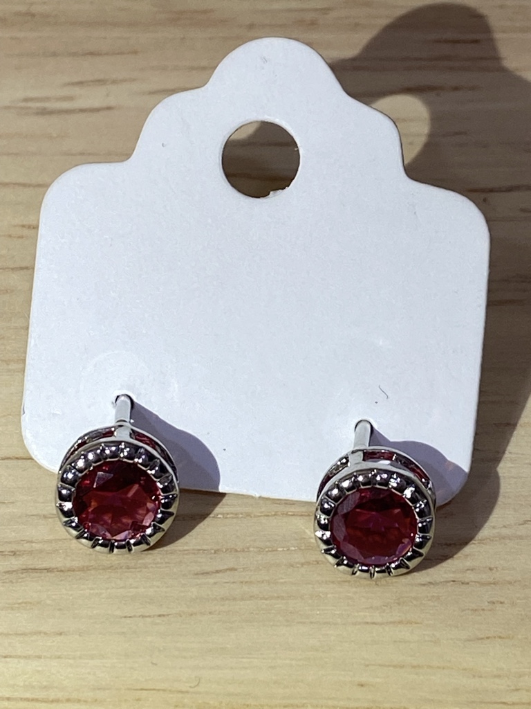 Topo plateado de seguridad fucsia