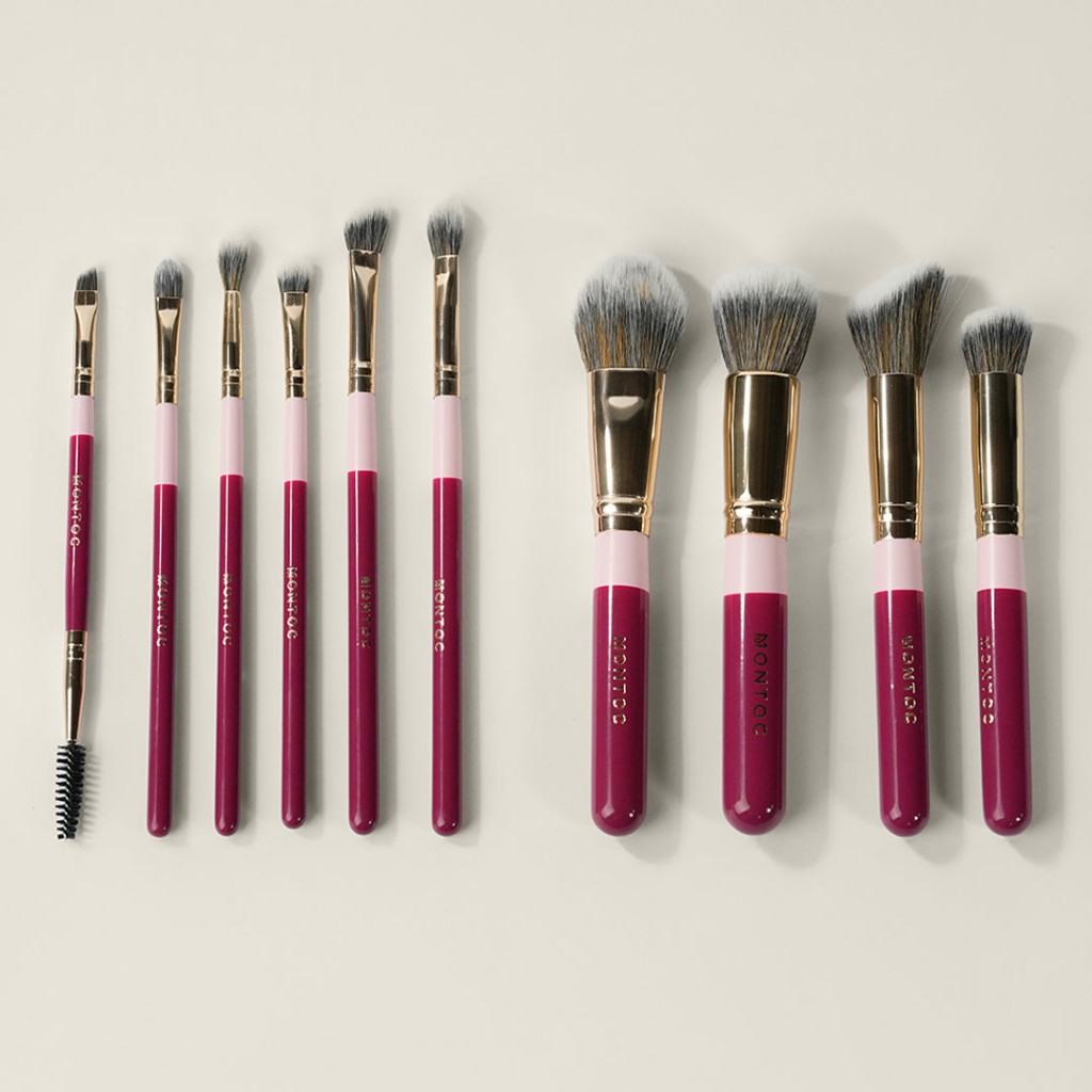 Kit de Brochas montoc x 10 tonos rosa