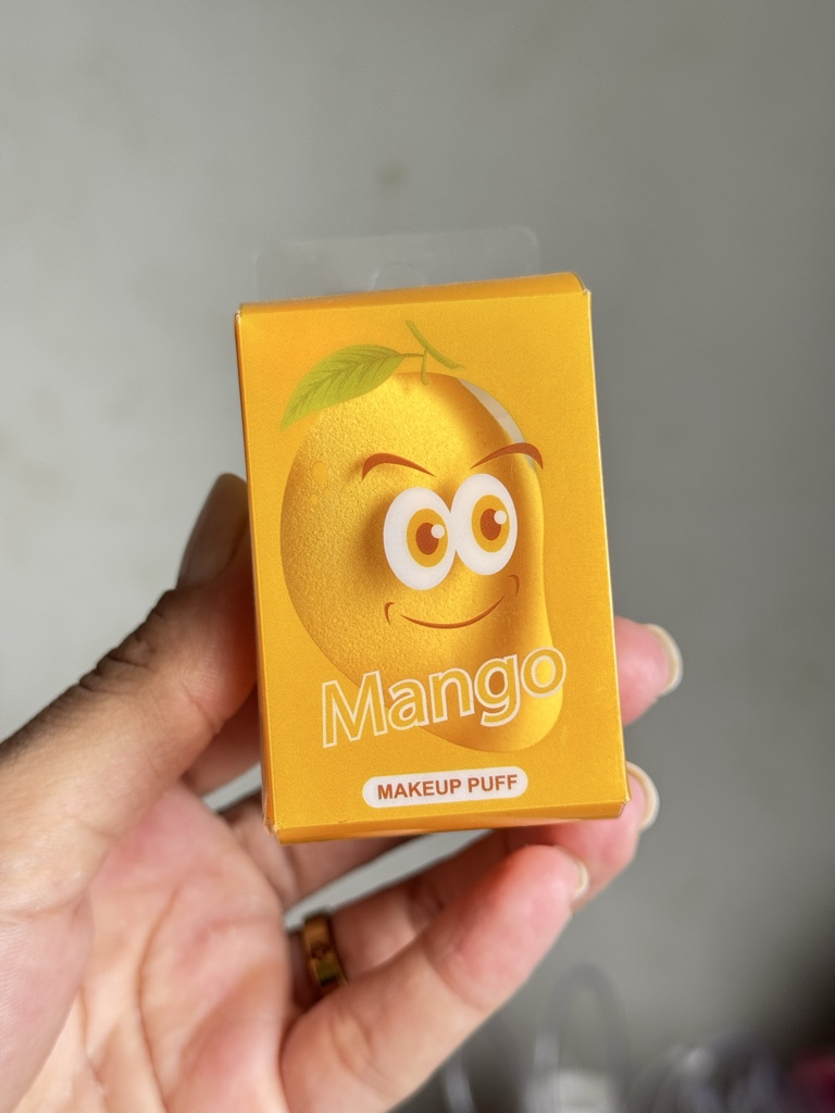 Mango esponja de maquiagem