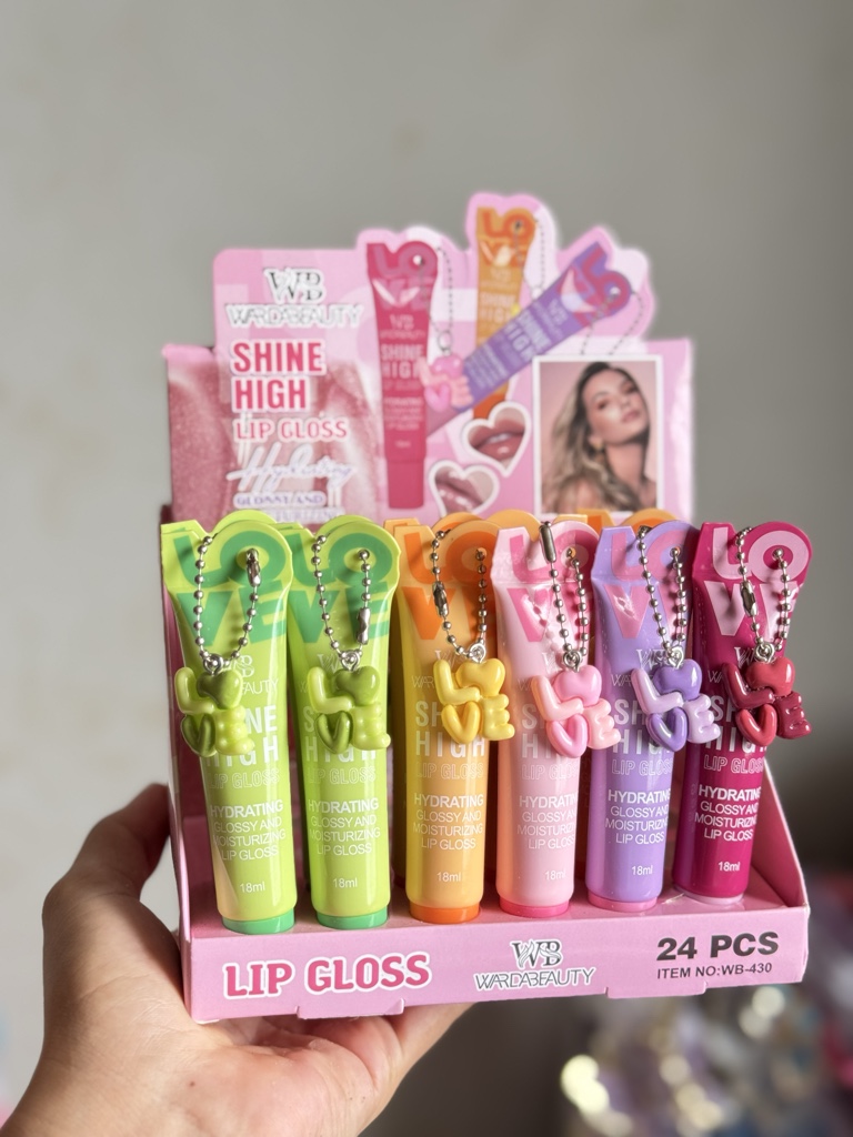 Lip Gloss colorido- wardabeuty