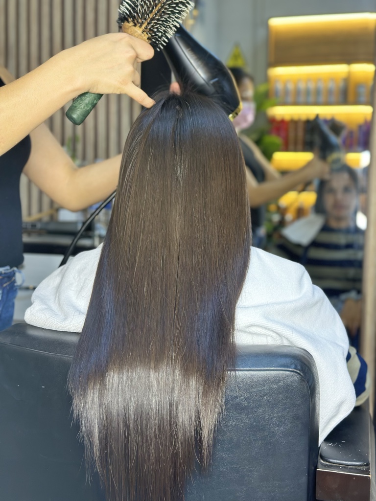 Alisado de lujo cabello lacio