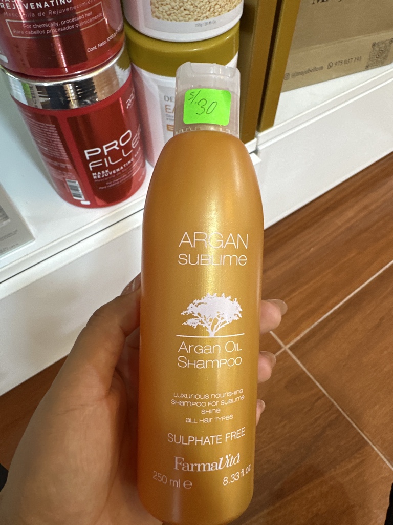 Shampoo argan farma cita