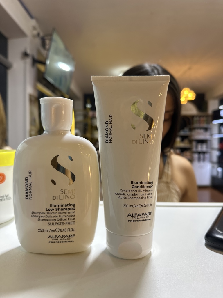 Alfaparf Semi Di Lino Diamond Shampoo e Acondicionador