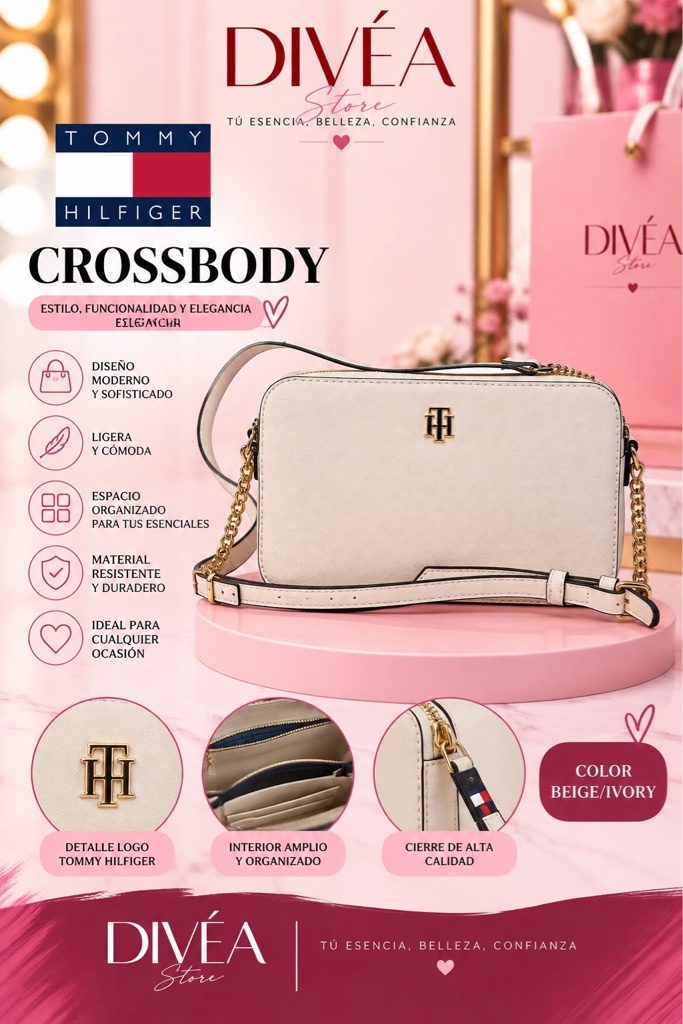 Tommy Hilfiger crossbody beige