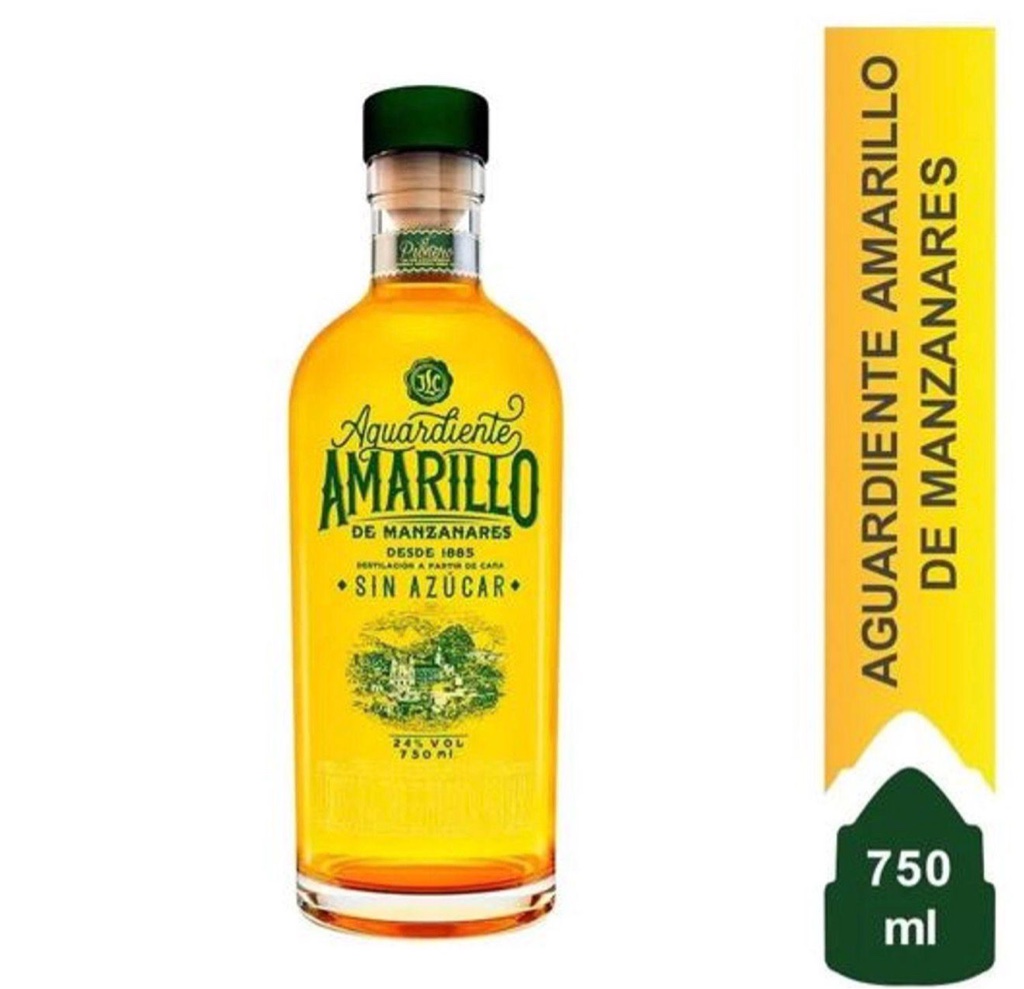 Aguardiente amarillo 700ml