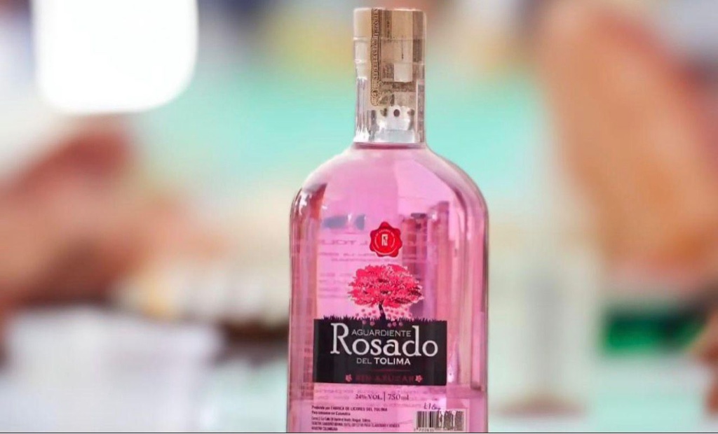 Aguardiente Rosado 750ml