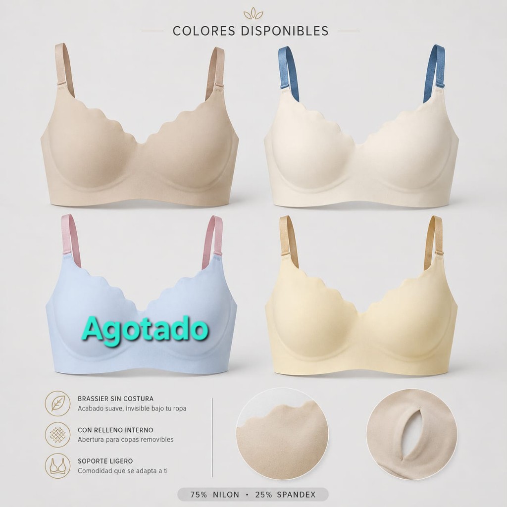 Brassier sin costura