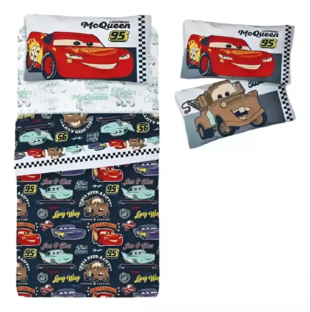 Disney Cars sábanas infantiles