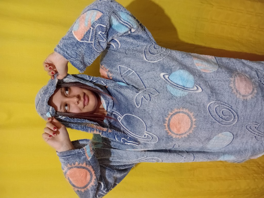 Mantabuzo polar estampado