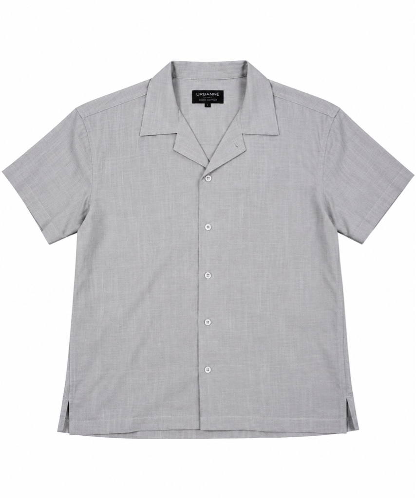Zabanne camisa mangas cortas llana