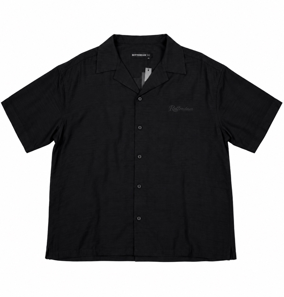 Rotherdam Camisa Manga cortas cuello cubano