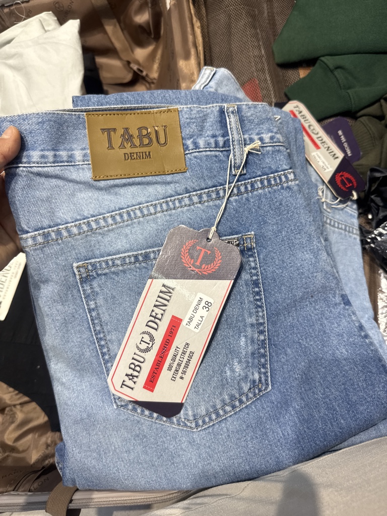 Pantalón Tabu Denim flecos