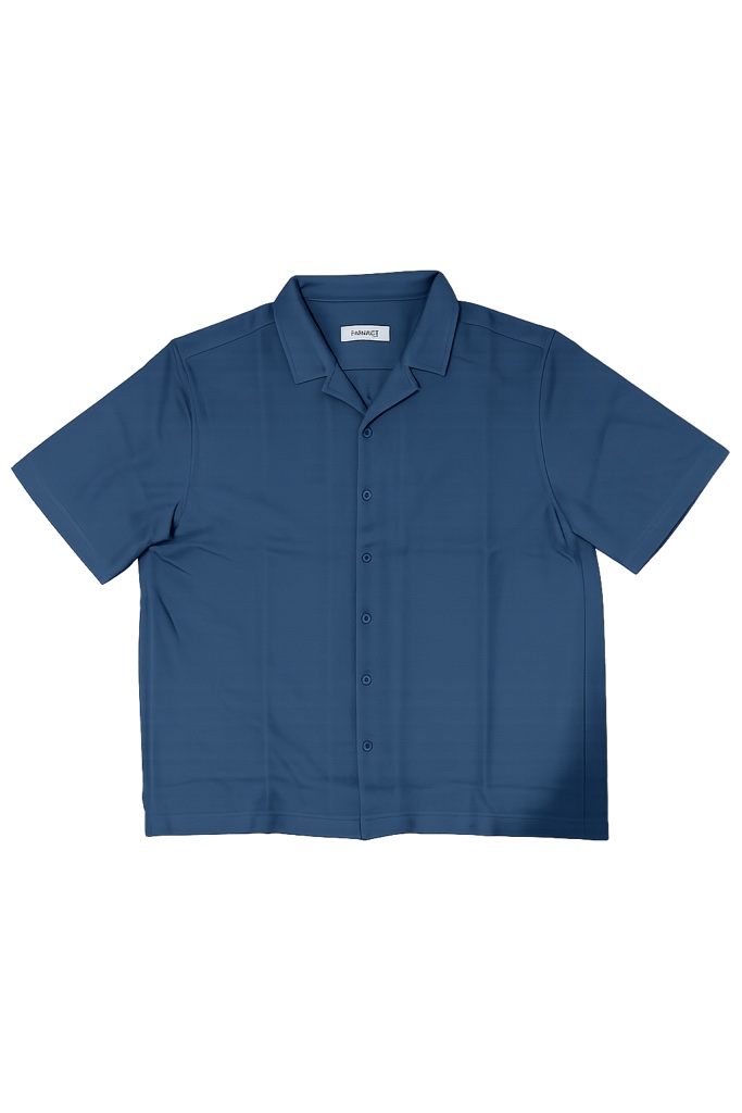 MABER Camisa m/c Regular tejido waffle