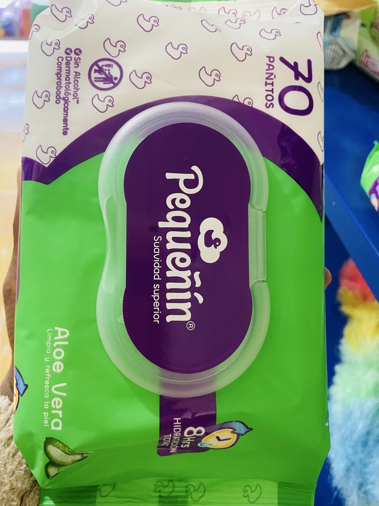 Pañitos húmedos por 70 pequeñín