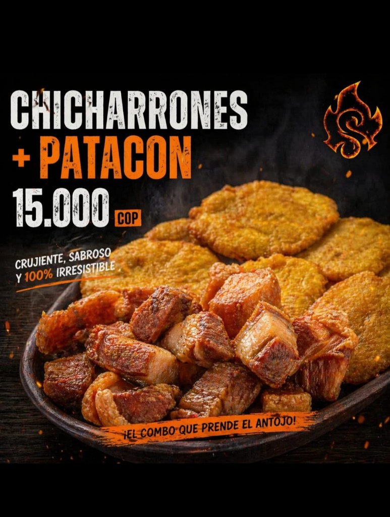 Chicharrones + Patacon