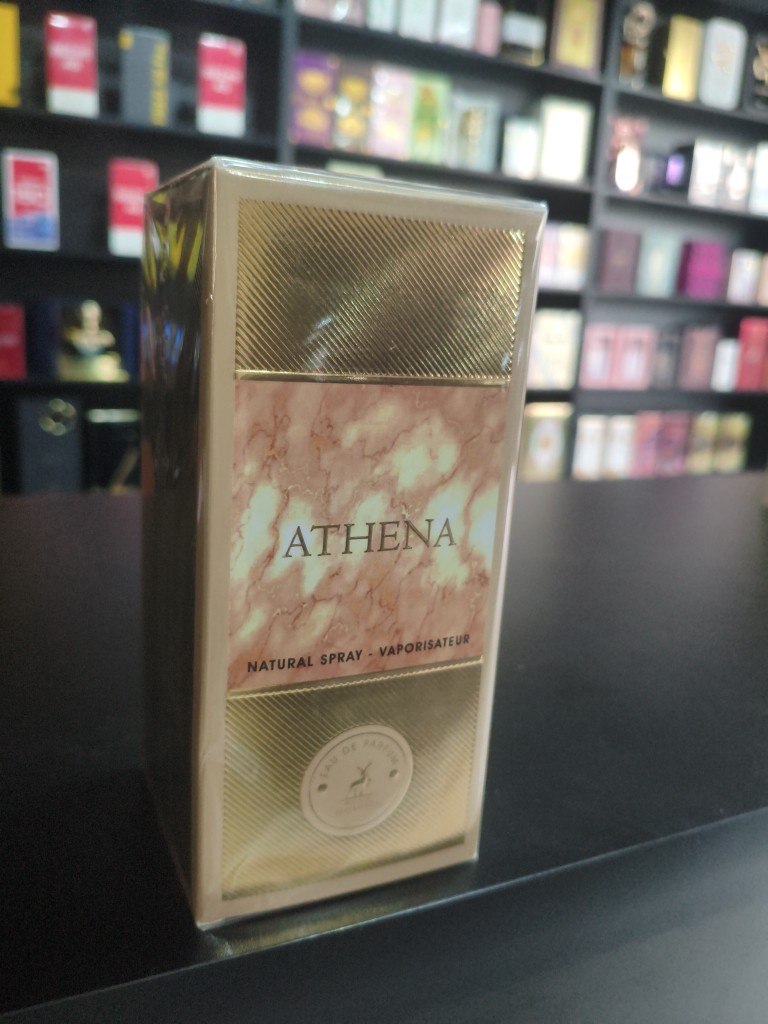 Athena perfume rosa dourado