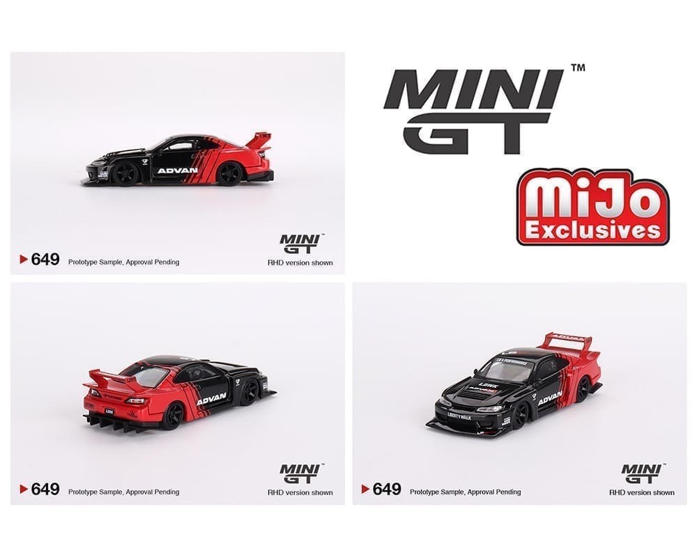 Mini GT 1:64 Nissan LB-Super Silhouette S15 SILVIA ADVAN – Exclusivas de Mijo