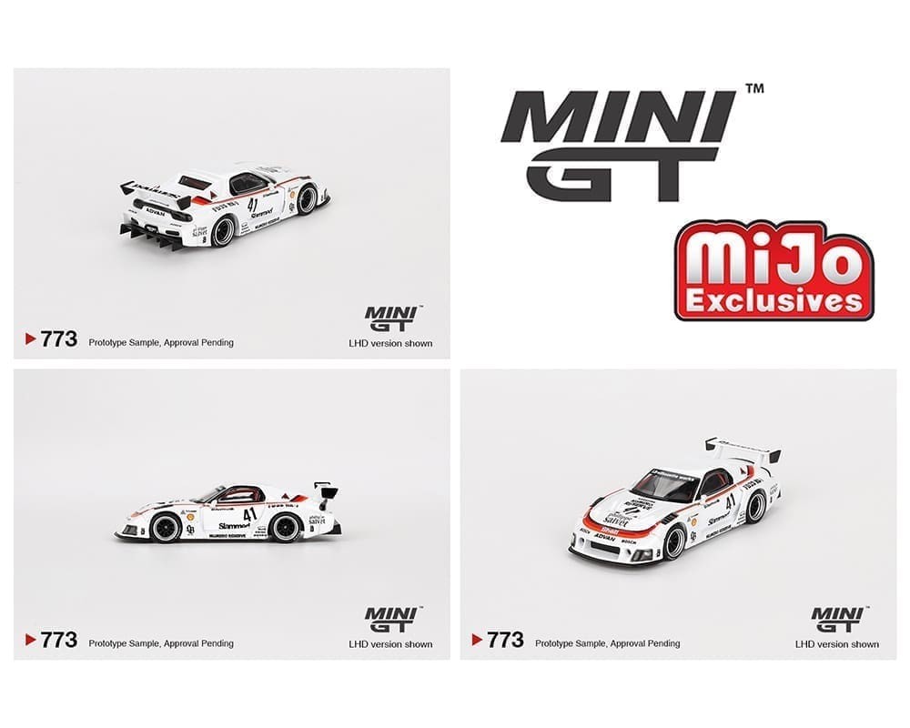 Mini GT 1:64 MAZDA RX-7 LB-Super Silhouette #41 Número Reserva