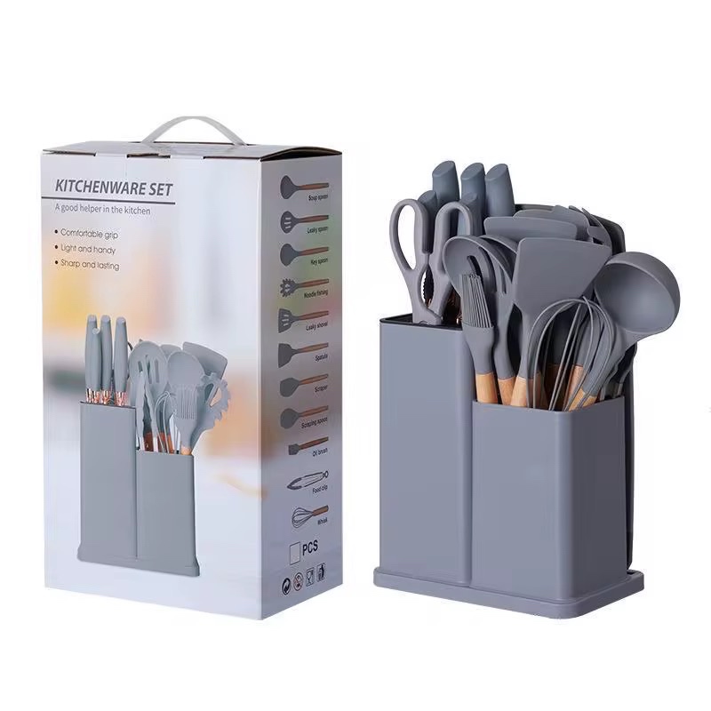 SET CUCHARAS Y CUCHILLOS 19 PIEZAS