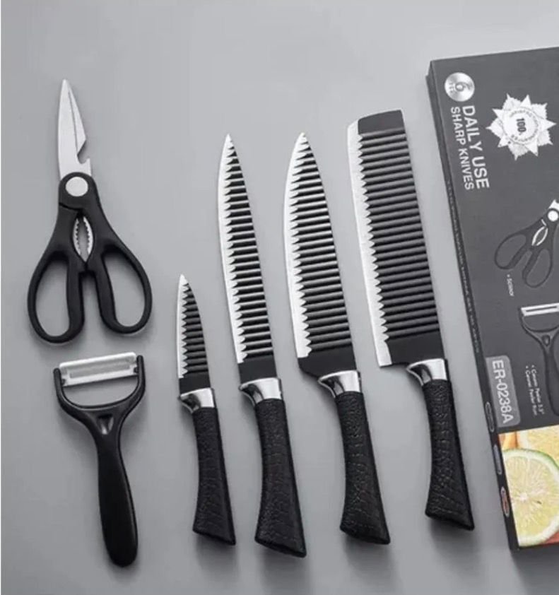 SET DE CUCHILLOS x6