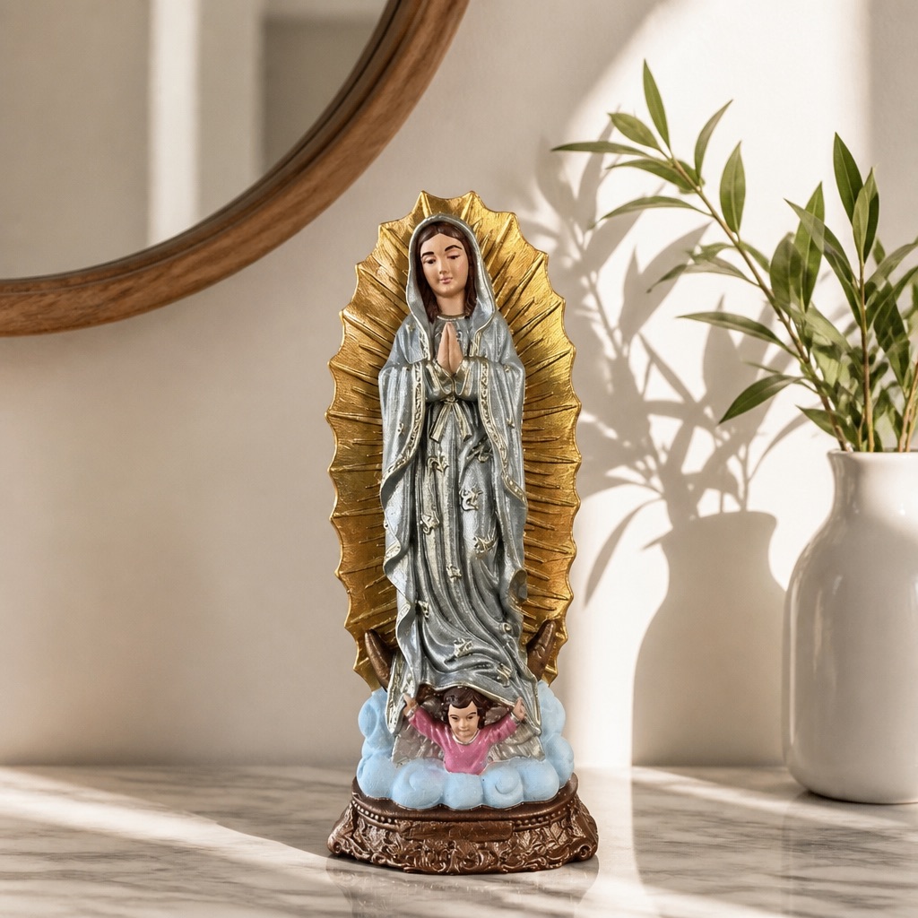 Virgen de Guadalupe 12 cms
