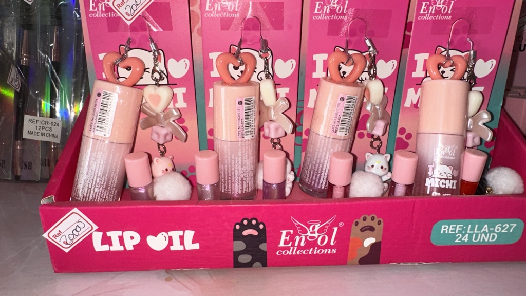 Lip oil con llavero