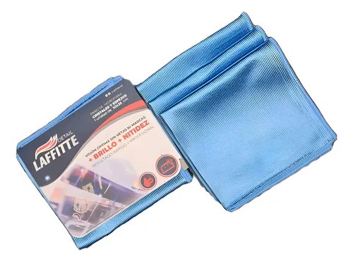 Laffitte - paño de microfibra 30x35 para cristales y espejos